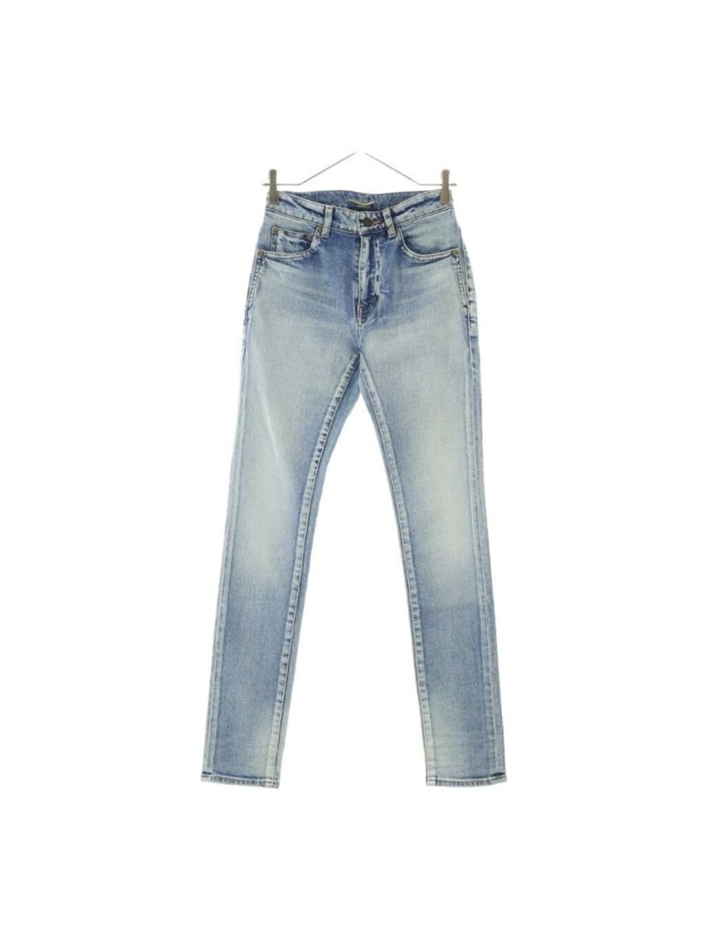Saint Laurent Paris Denim Skinny Pants Indigo